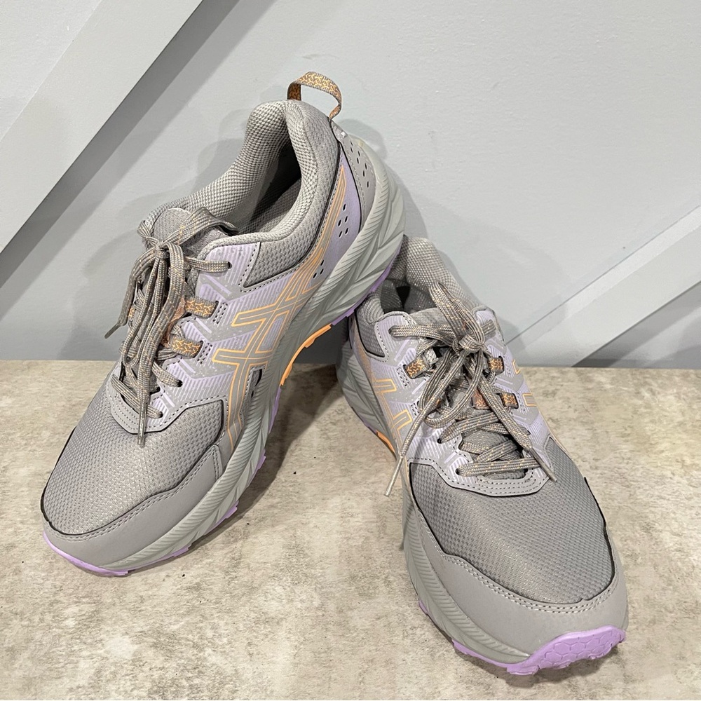 Asics | Gel-Venture 9 | Gray and Purple Women's Running Shoes